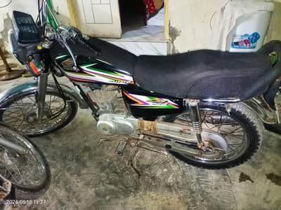Honda  CG125 2016 Honda  CG125 Model 2016 Black