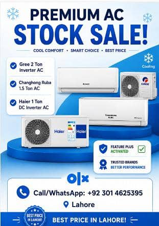 inverter ac haier & other