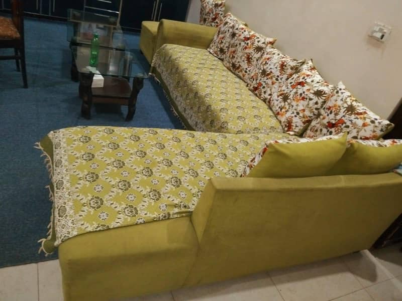L shape sofa soft set 3