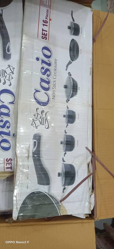 Casio 16pcs non stick set