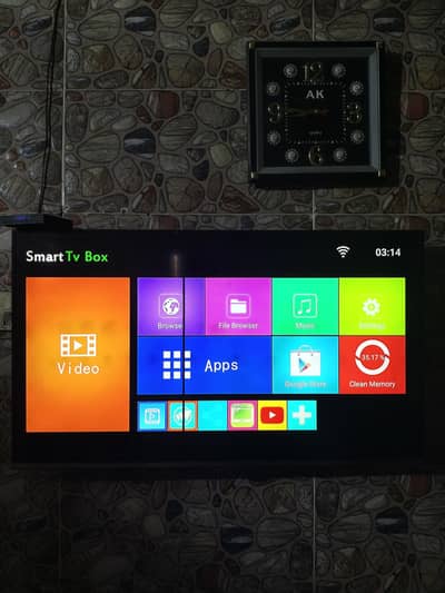 Samsung tv 43 inch for sale With Android box