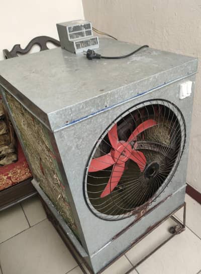 DC Solar Air Cooler |Solar + Electricity Both Supported