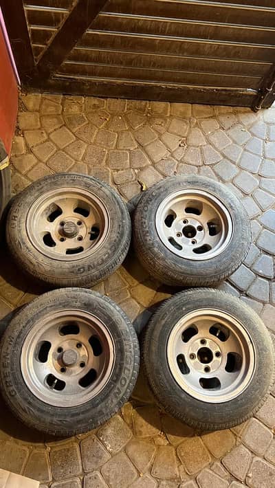 Slotmags 13 inch alloy rims 4x114 pcd 6.5jj