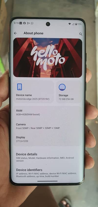 Motorola edge 2025