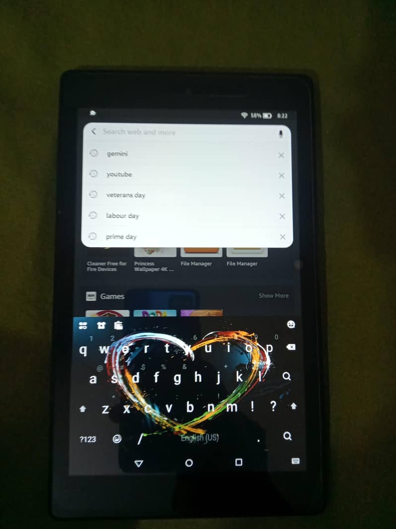 Amazon Tab Fire Hd 8 (6th generation) 0