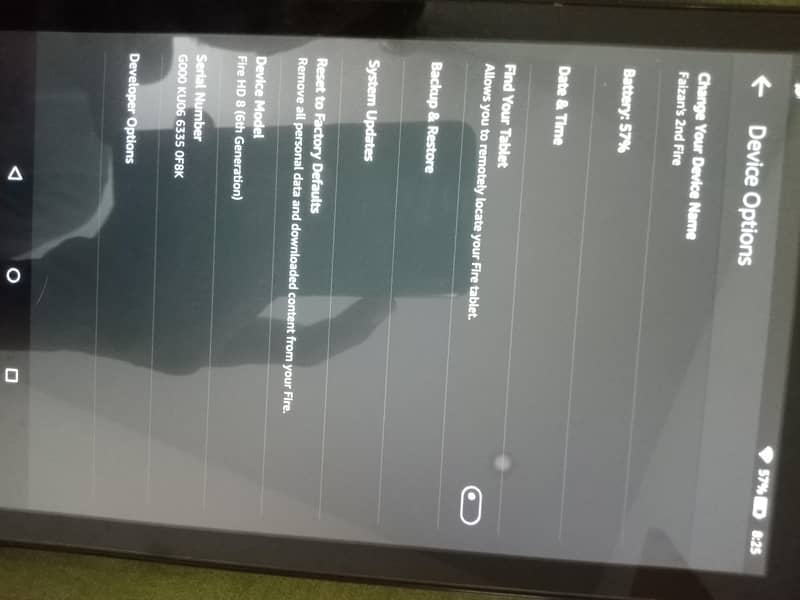 Amazon Tab Fire Hd 8 (6th generation) 5