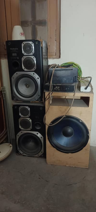 speaker+woofer+Amplifier+Toyota multimedia