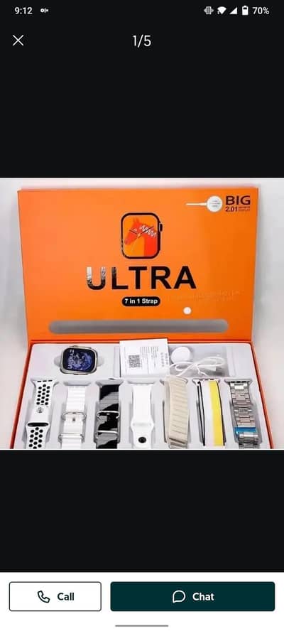 ultra watch original ha warrenty ka sat mali gye