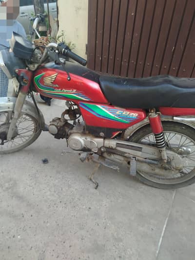Honda cd70 2016 1st owner biomatric total genuine 03054041631