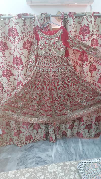 almost brand new maxy for bridal or party wear available for sale