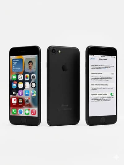 Apple iPhone 7 (Black) - 32GB