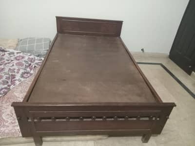 single Bed With Matress. . .
