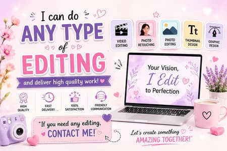 Thambnil creation & editor