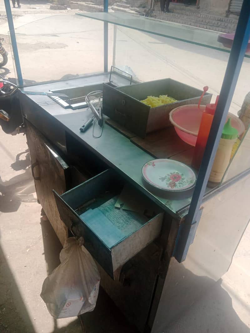 fries counter 0