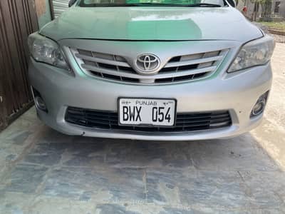 Toyota Corolla Gli 2010 manual