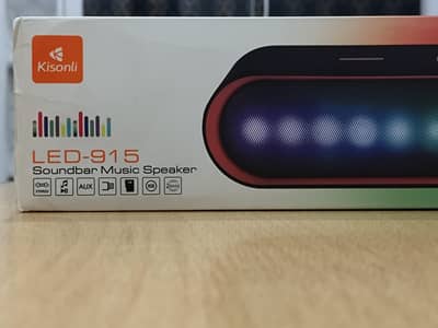 Kisonli LED-915 Wireless Bluetooth Longbar Speaker