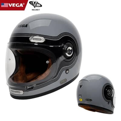 Brand New Vega Retro/Classic Full-Face Helmet (Unused)