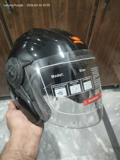 Half face helmet