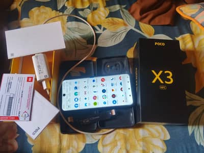 POCO X3 NFC (6GB / 128GB) – Complete Box & Original Charger