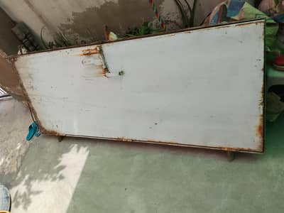iron solid build door for sale urgent