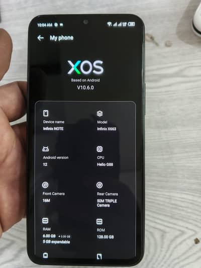 Infinix note 11 G88 Complete box