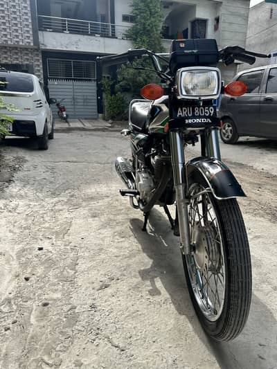 Assalam-o-Alaikum, I am selling my Honda CG 125, 2023 model, which is