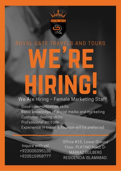 Female Marketing Staff