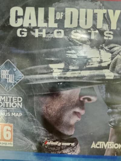 PS4 call of duty ghost game