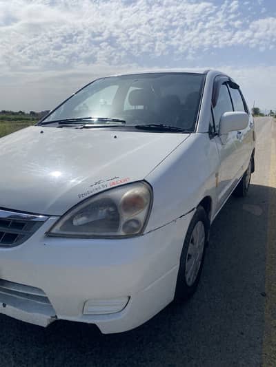 Suzuki Liana rxi 2010 model white colour