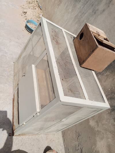 Cage for parrot and Hen  (Angle Iron)