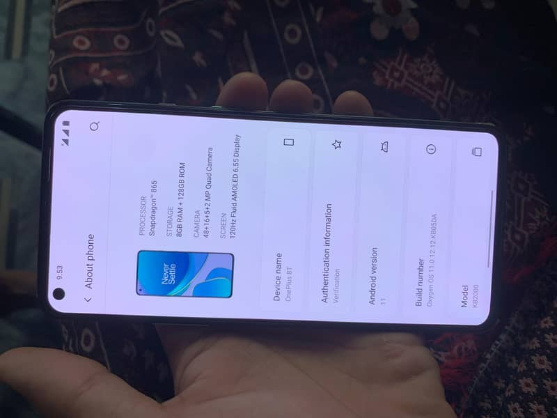 One Plus 8T 5