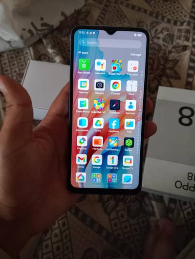 oppo a18 mobile for sell no opan repr full ok ha only box ha