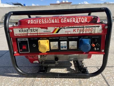 KraftTech Germany - 3.5 KVA brand new generator very rarely used