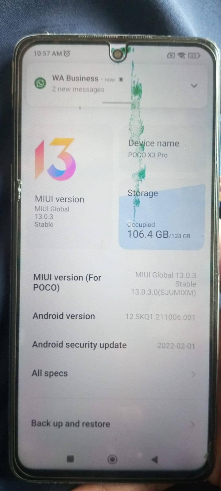 Poco x3 pro 1