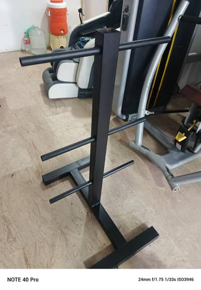 Olympic Weight Plate Stand Rack | Memon Sports & Gym Equipments