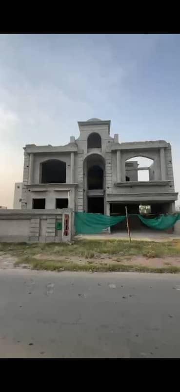 1 Kanal Grey Structure With Basement Available For Sale In Tauheed Block Sector F Bahria Town Lahore