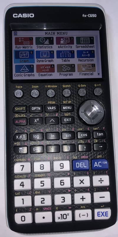 CASIO fx-CG50 COLOUR GRAPHING CALCULATOR