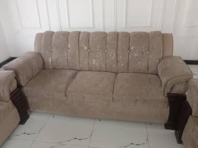 Sofa Set with 3 seater and 2 single seater
