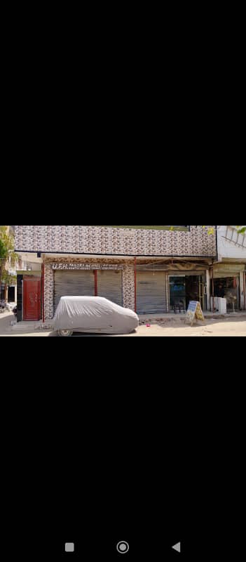 SECTOR -04 FOUR SHOPS, 12 X 06 CORNER, RENTAL INCOME- 50 K* NORTH KARACHI