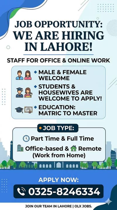 Golden opportunity to your career