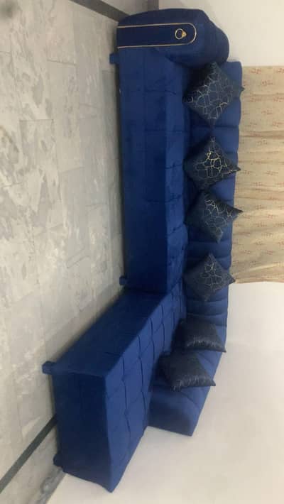 sofa set L shaped brand new condition 6 seater