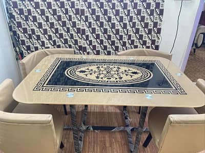 New style dining table with 4 chairs