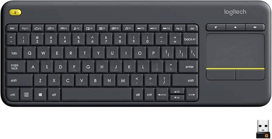Logitech K400 Plus Wireless Keyboard with TouchPad 7