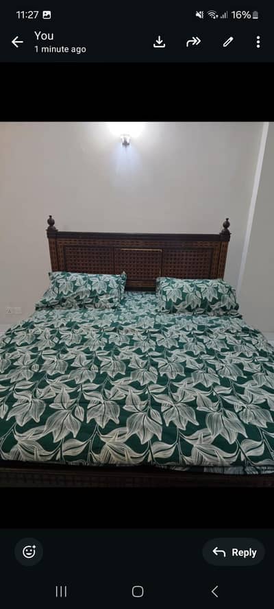 Only bed for sale.