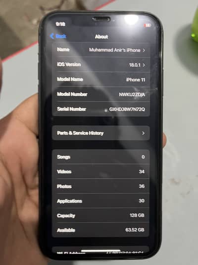 Iphone 11 bypass 128gb