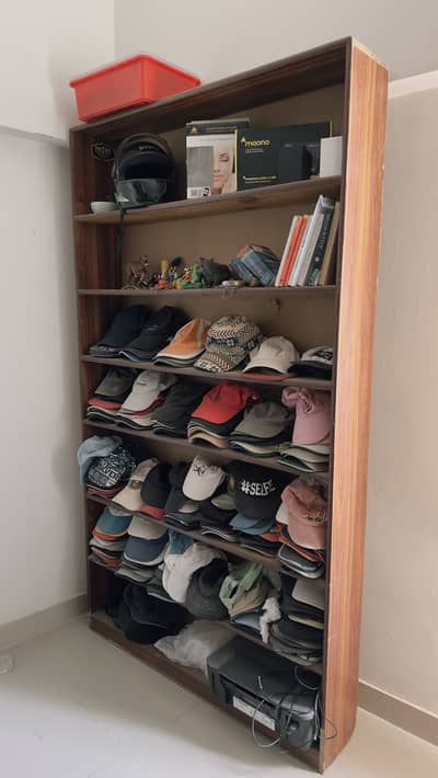 Solid Wooden Display Rack / Bookshelf