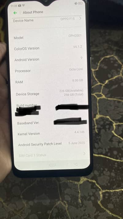 Oppo F15 for sale