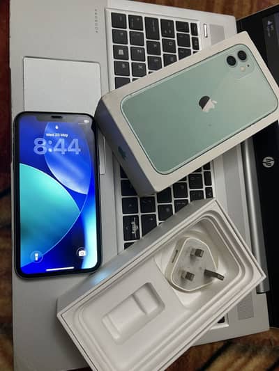 Iphone11 Pta Approved With Box Charger.