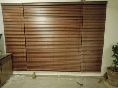 Mini Office Blinds | Zebra Blind | Logo blind | Wooden blind | curtain