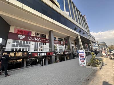 Ground Floor Shop With 22 Ft Front Available For Rent In I8 Markaz Islamabad